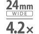 4.2x optical zoom with wide-angle