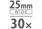 30x ultrazoom with ultra wide-angle
