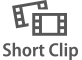 Record short clips with playback effects