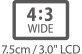 Large Bright screen