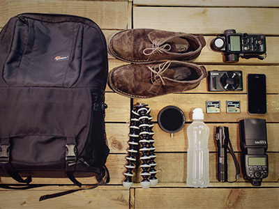 What to pack for urban exploration and photography
